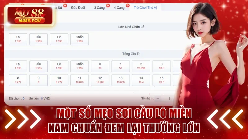 Một số mẹo soi cầu lô miền Nam chuẩn đem lại thưởng lớn