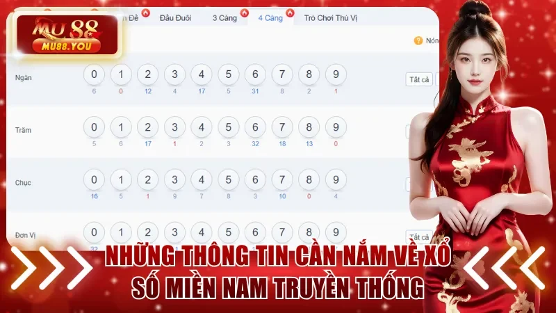 Những thông tin cần nắm về xổ số miền Nam truyền thống